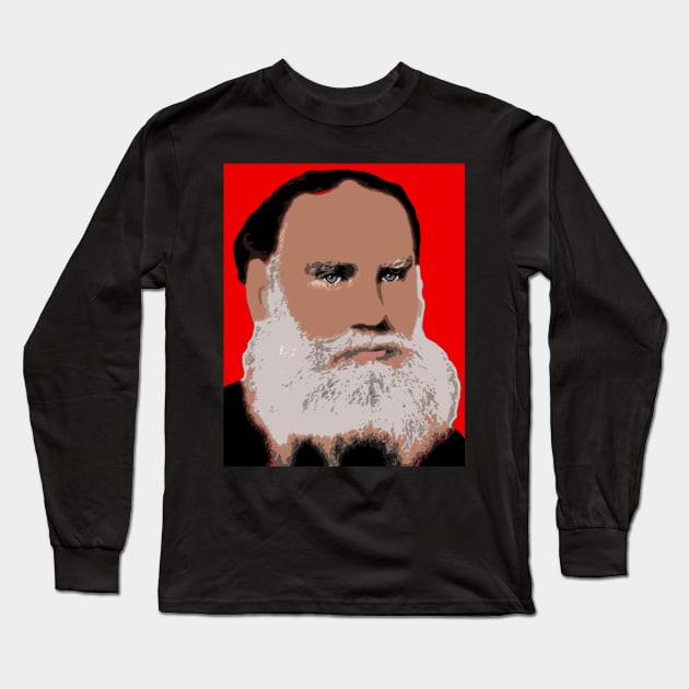 leo tolstoy Long Sleeve T-Shirt by oryan80